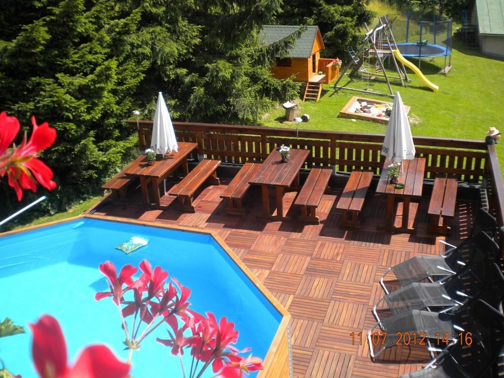 Pension Holubec Benecko Buitenkant foto